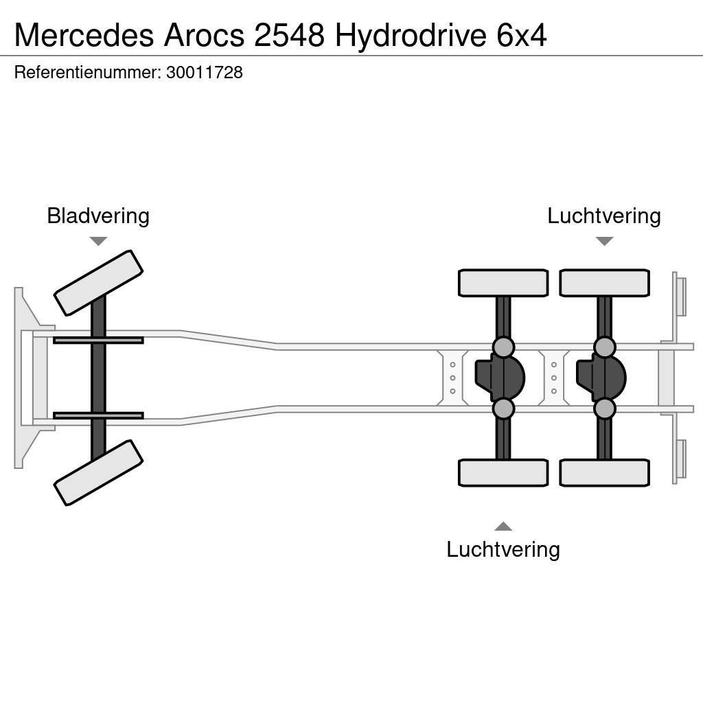 Mercedes-Benz Arocs 2548 Hydrodrive 6x4 Camiones chasis