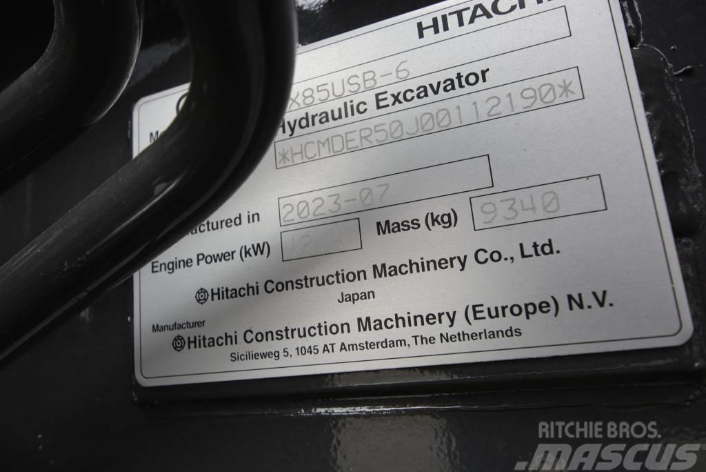 Hitachi ZX 85 USB-6 Excavadoras 7t - 12t