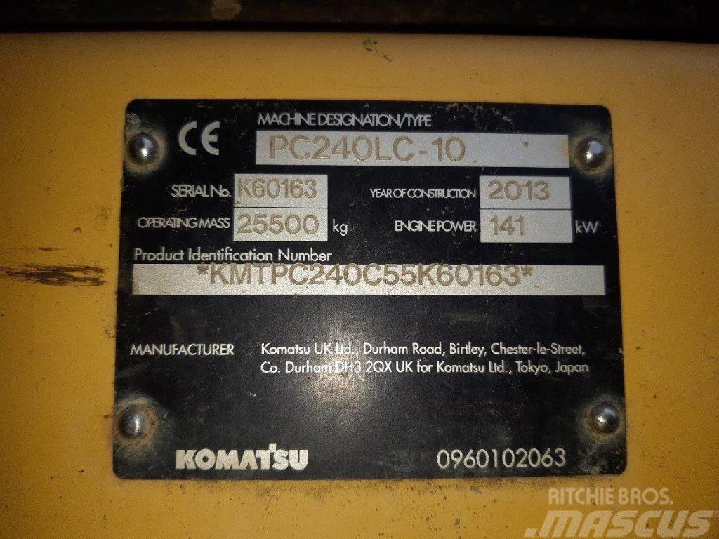 Komatsu PC240LC-10 Excavadoras de cadenas