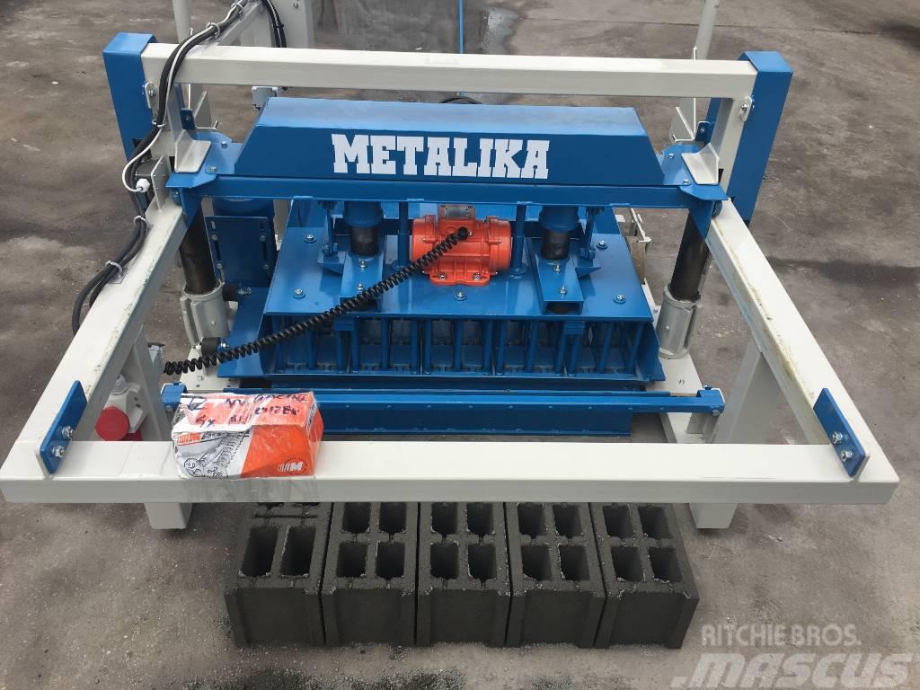 Metalika VP-5 Concrete block making machine Hormigoneras de piedras