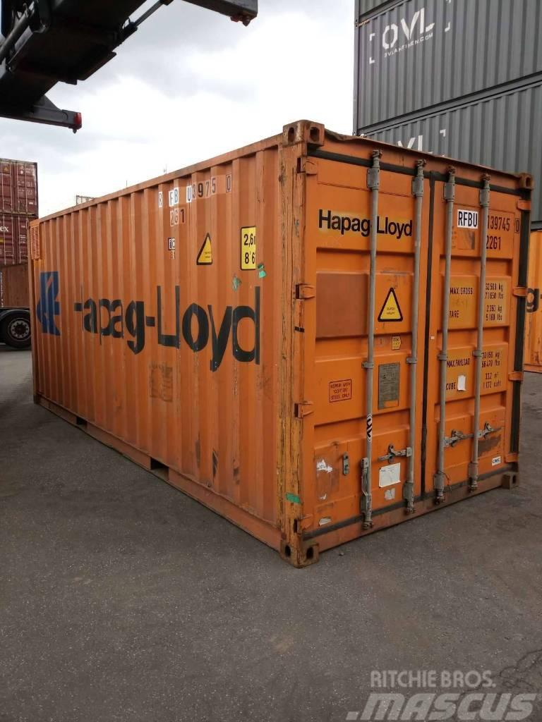  20' Lagercontainer/Seecontainer mit Lüftungsgitter Contenedores de almacenamiento