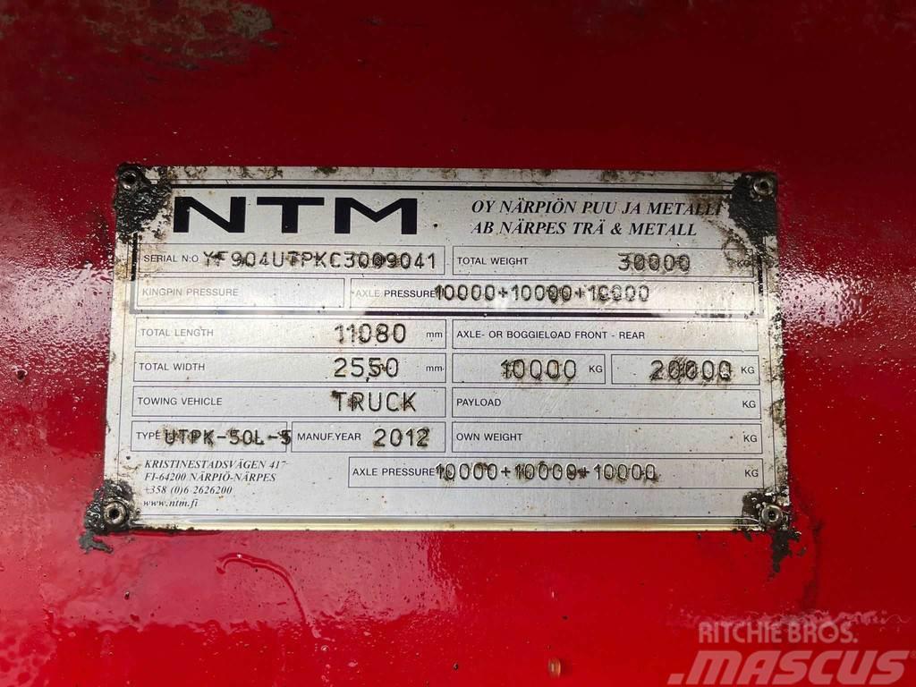 NTM UTPK-50L-5 BOX L=8525 mm Bañera