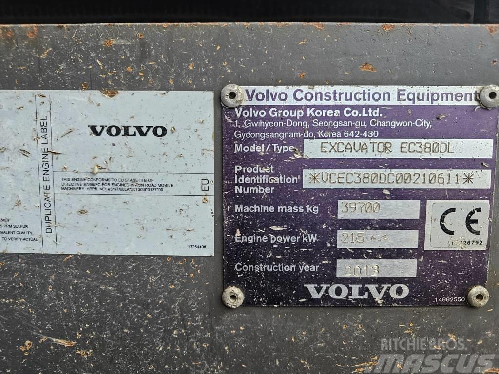 Volvo EC380DL / ec360, ec460, ec480 Excavadoras de cadenas