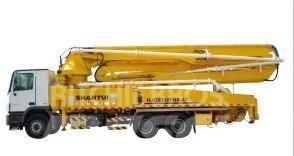 Shantui HJC5320THB 45M Trailer-Mounted Concrete Pu Motores