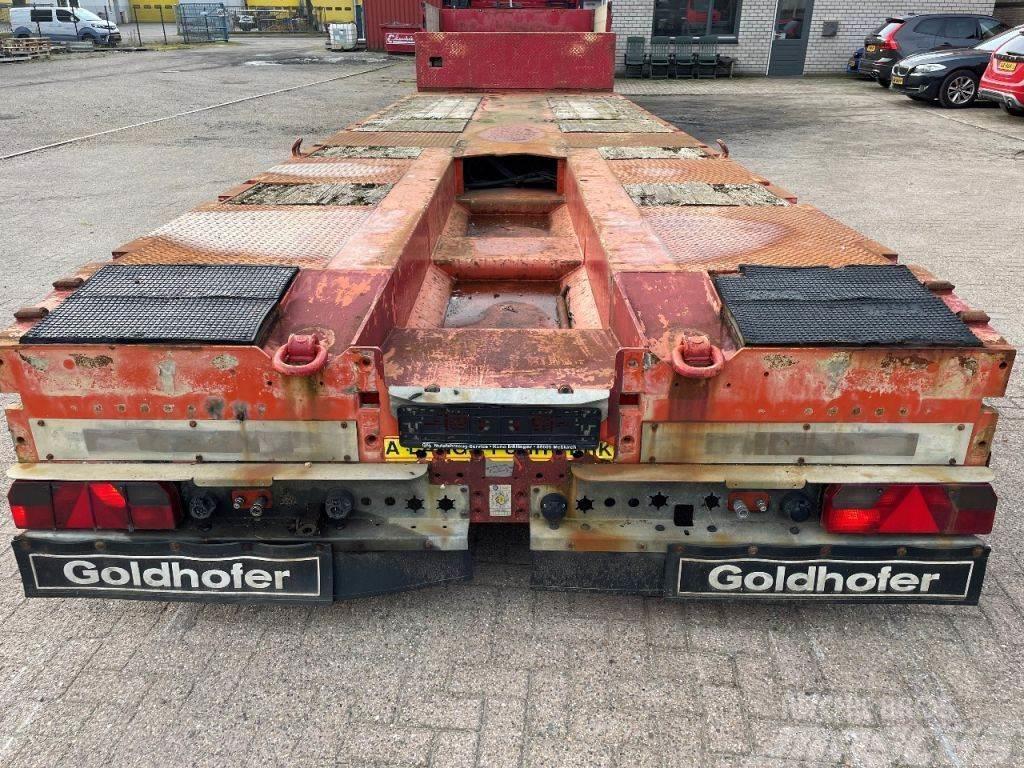 Goldhofer STZ-L 3-38/80 F2 with hydraulic ramps Semirremolques de góndola rebajada
