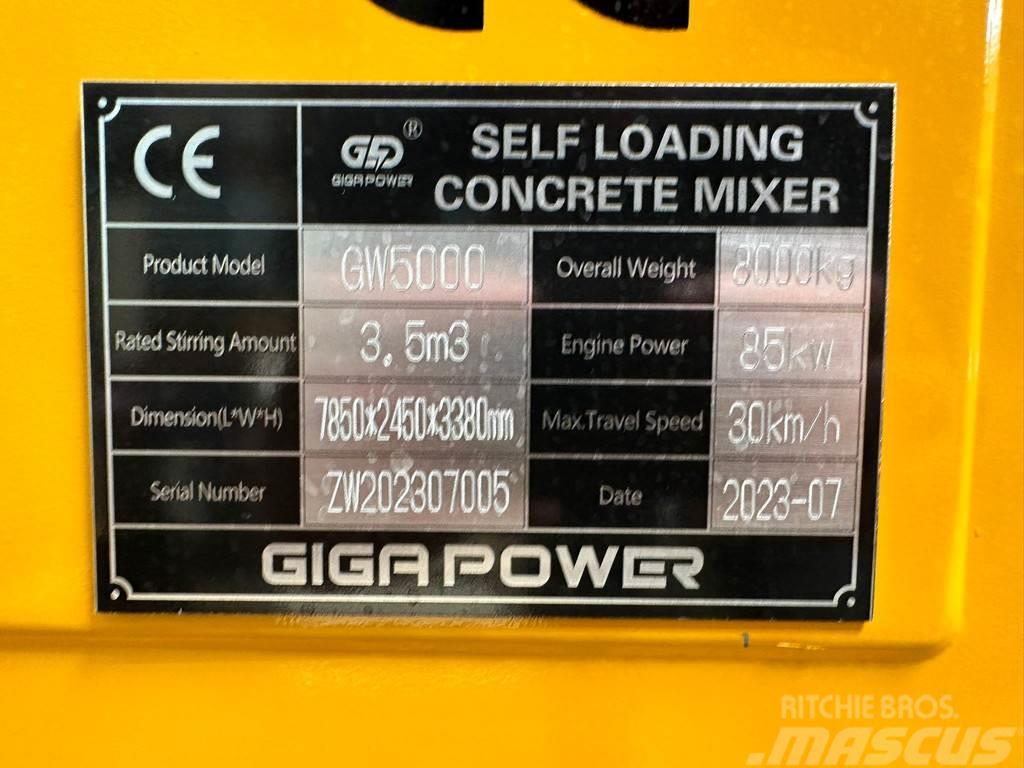  Giga power 5000 Camiones hormigonera