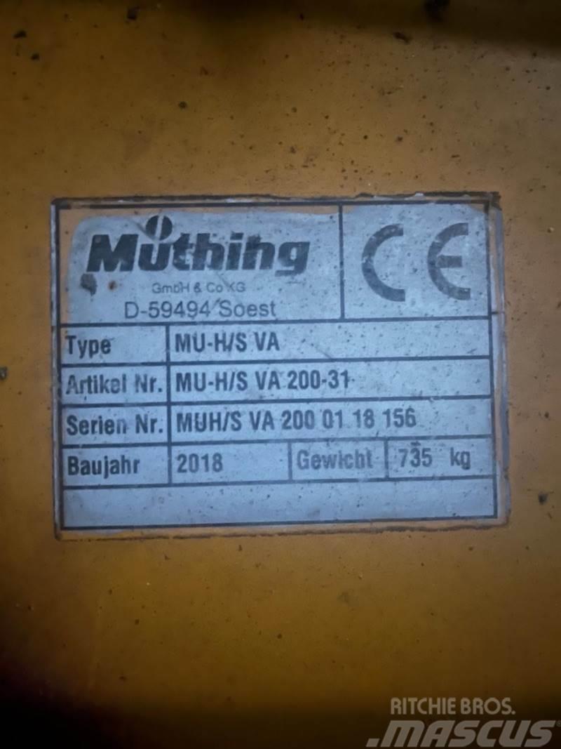 Müthing MU- H/S V A Otros equipos usados para la recolección de forraje