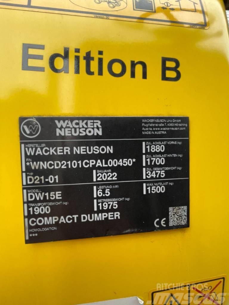 Wacker Neuson DW15e Dúmpers de obra