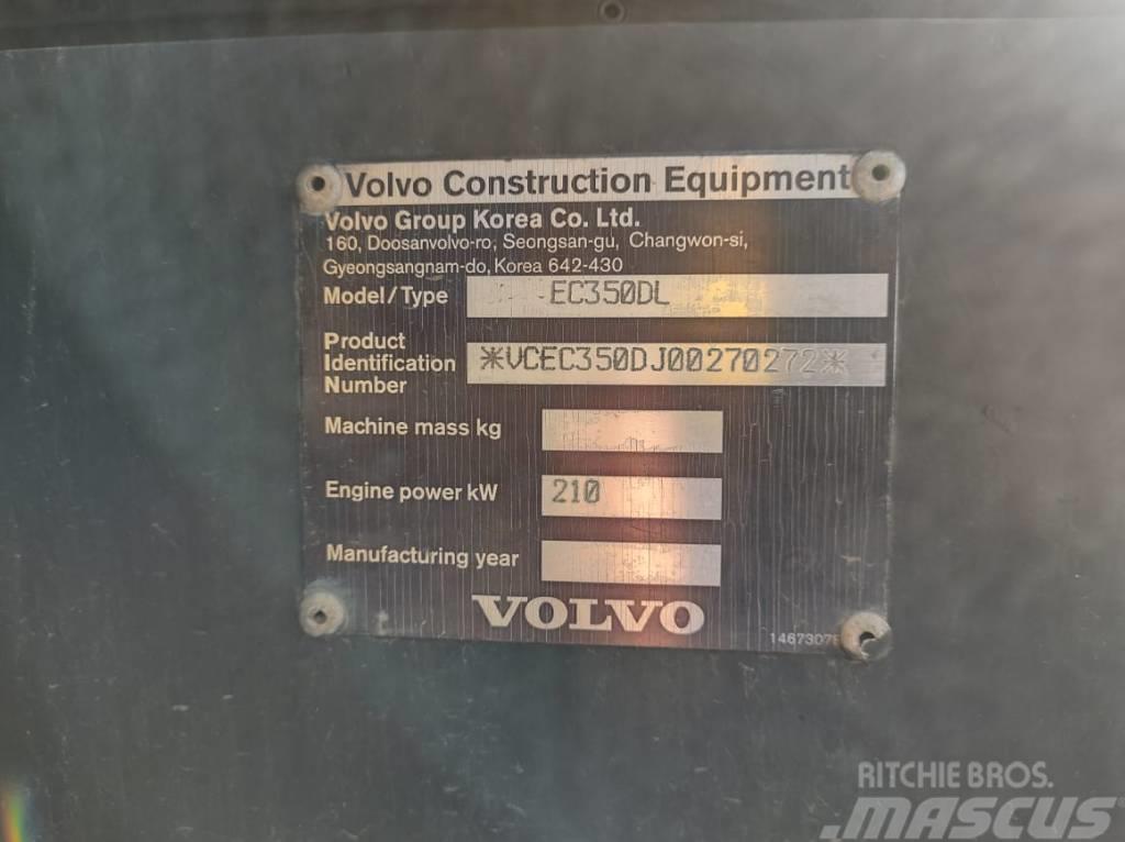 Volvo EC350DL Excavadoras de cadenas