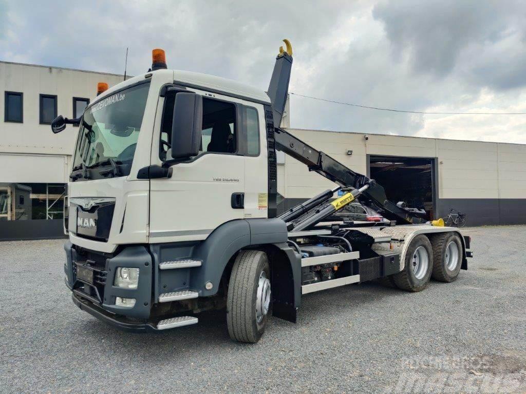 MAN TGS 26.440 6x4 Euro6 Container Marrel Camiones polibrazo