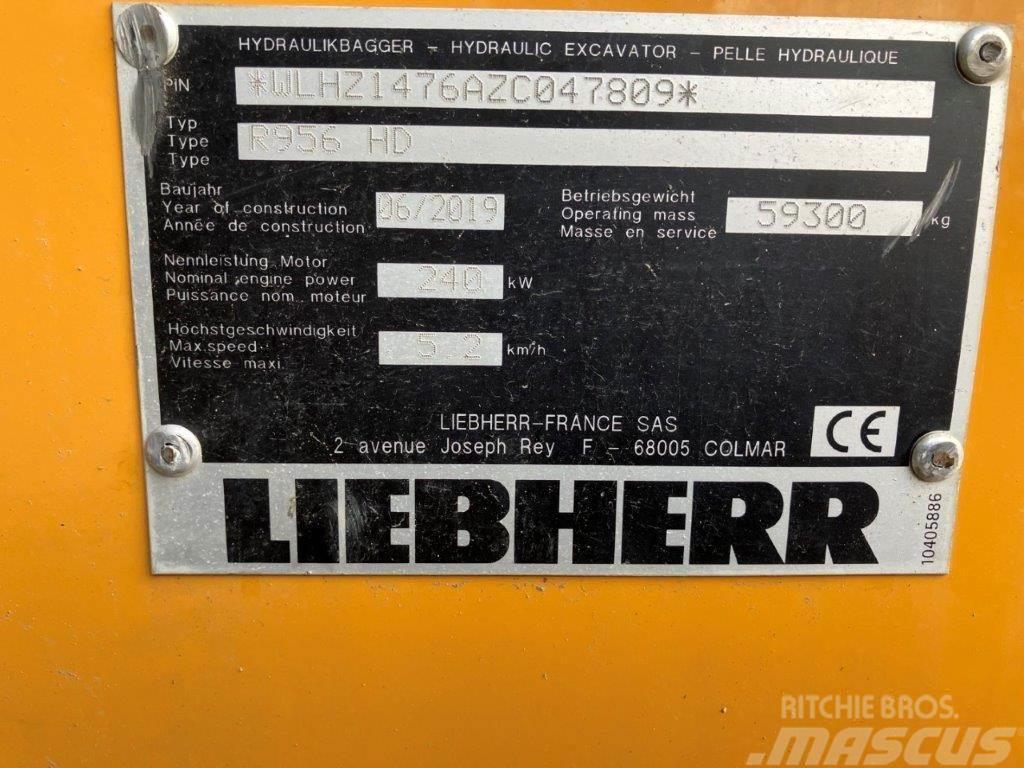 Liebherr R 956 Litronic Excavadoras de cadenas