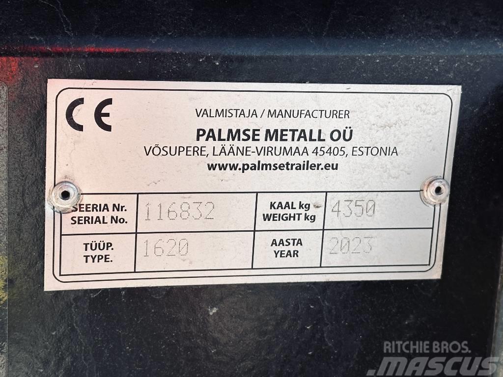 Palmse Trailer PT 1620 MB Remolques volquete