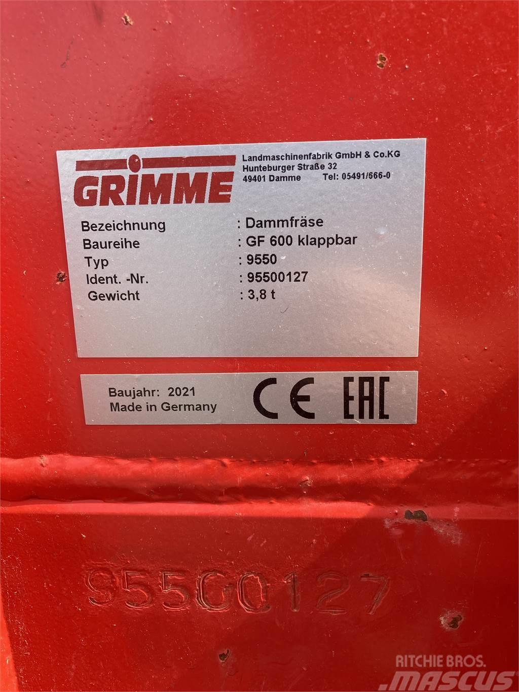 Grimme GF 600 Equipos para patatas - Otros