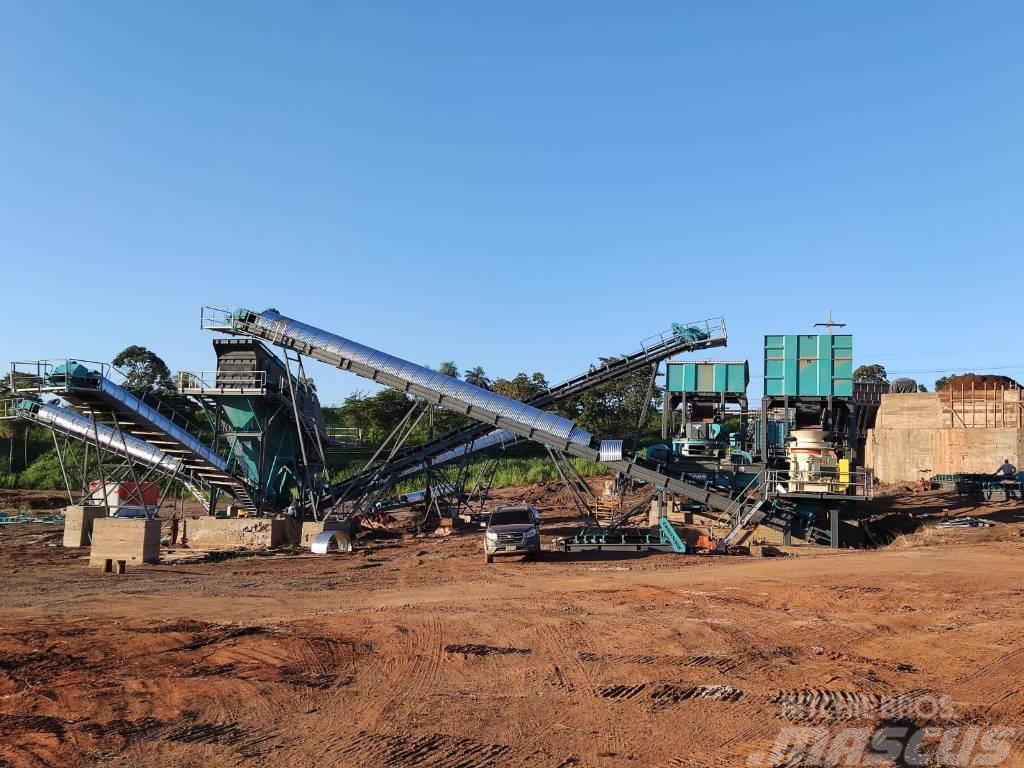Constmach Stationary Stone Crusher Plant 300 T/H Trituradoras