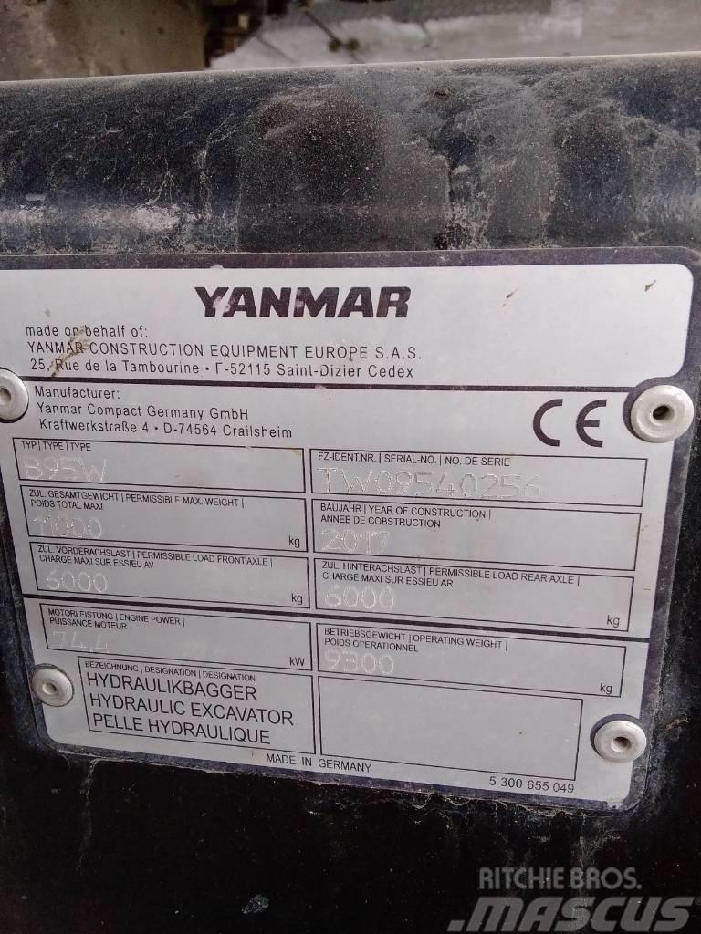 Yanmar B95W Excavadoras de ruedas