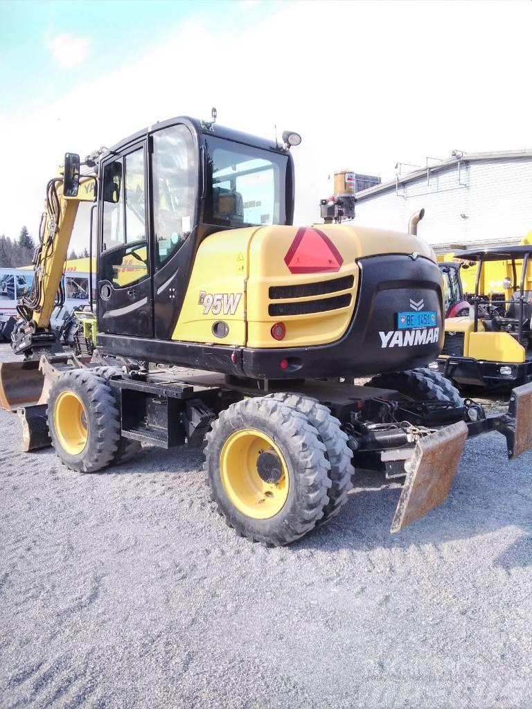Yanmar B95W Excavadoras de ruedas