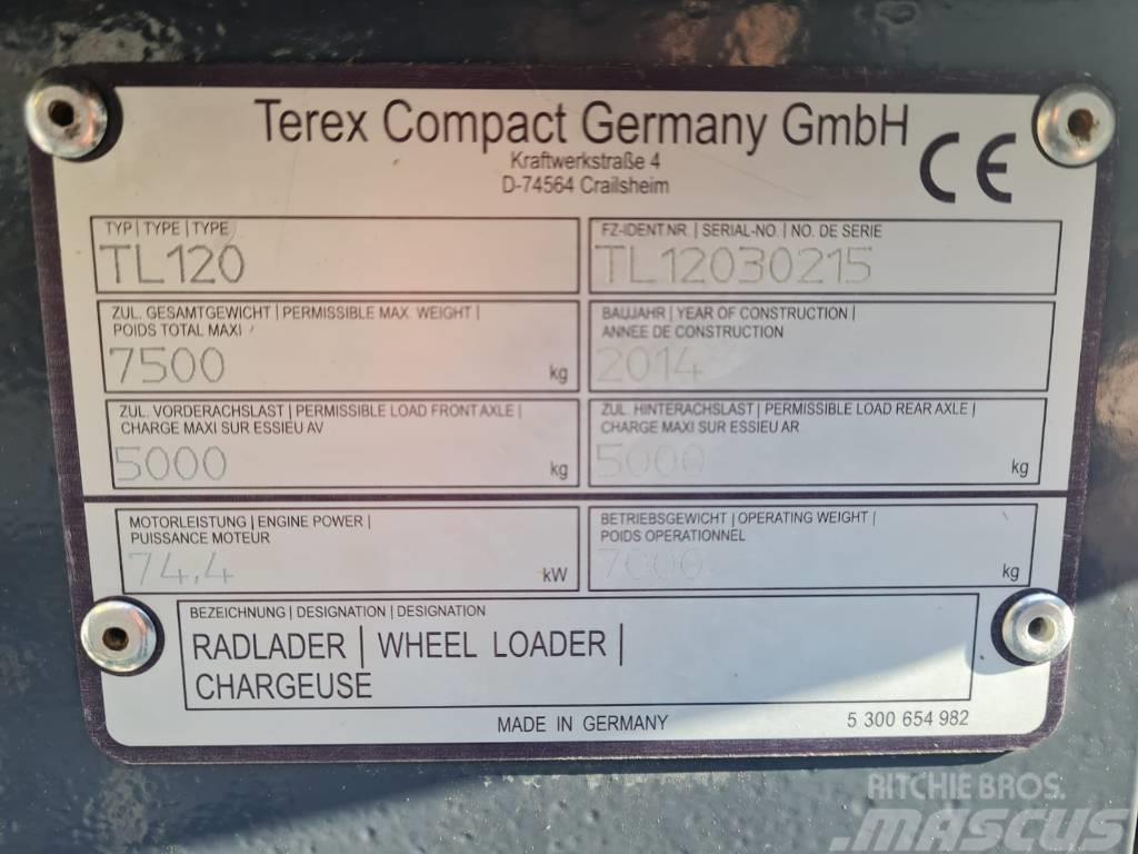 Terex TL 120 Cargadoras sobre ruedas