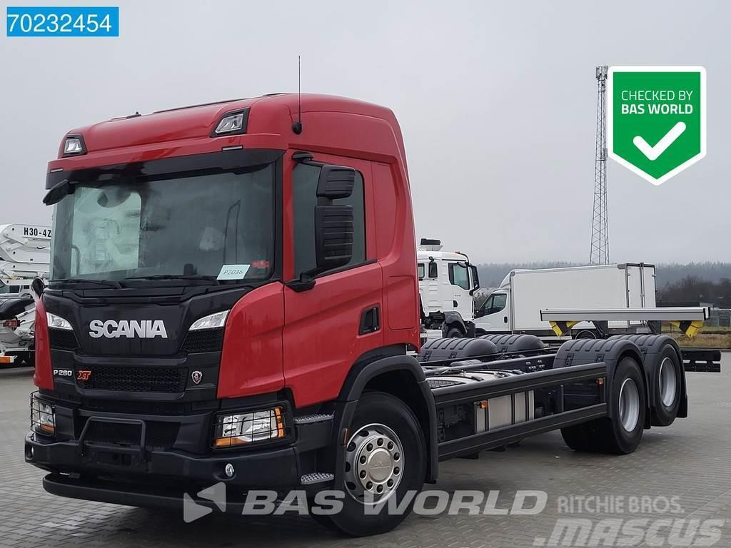 Scania P280 6X2 NEW chassis Standklima Liftachse Euro 5 Camiones chasis