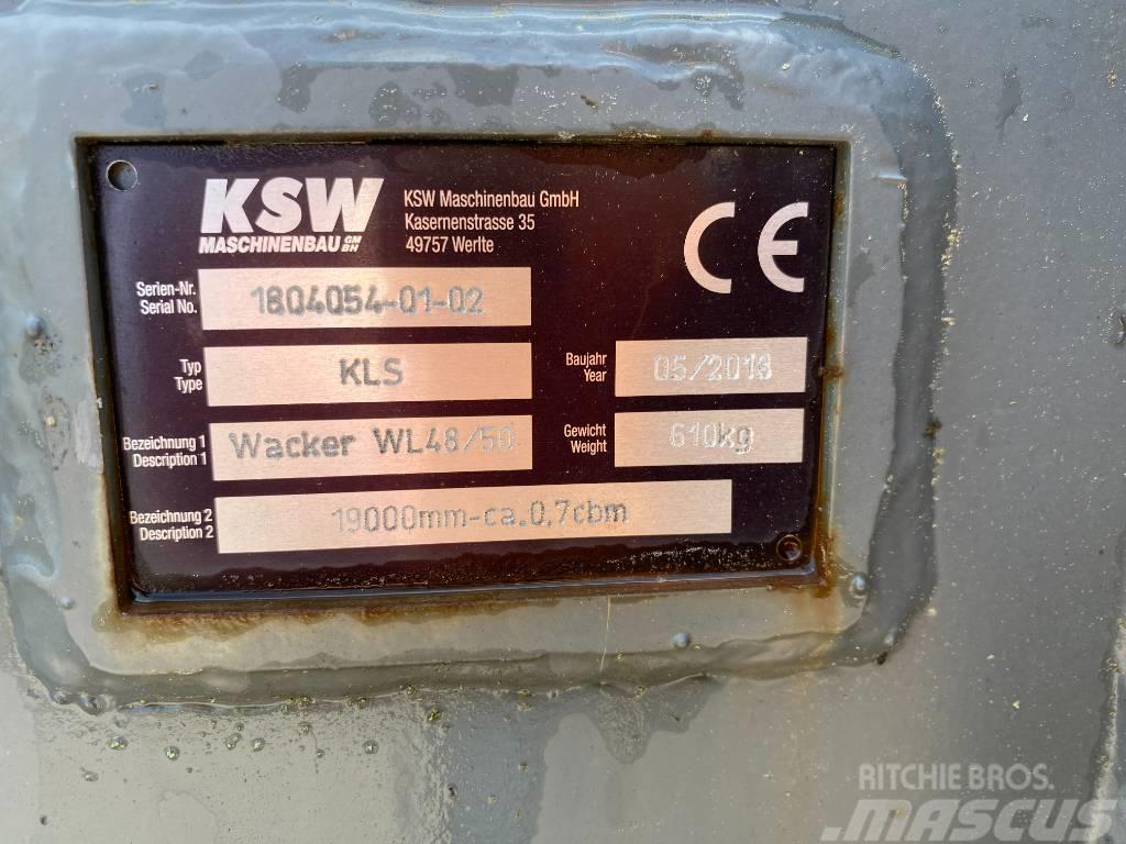 KSW 4in1 Schaufel 1900mm Otros componentes