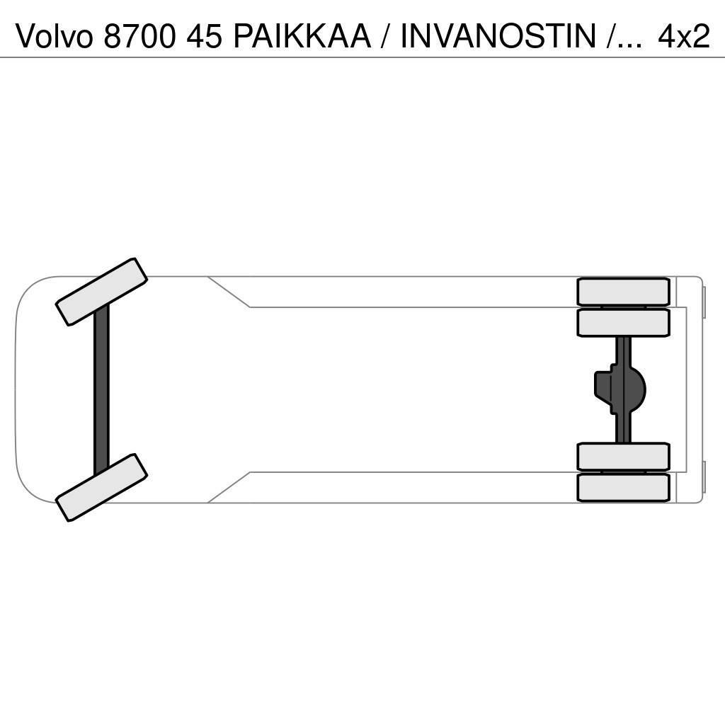 Volvo 8700 45 PAIKKAA / INVANOSTIN / EURO 5 Autobuses interurbanos