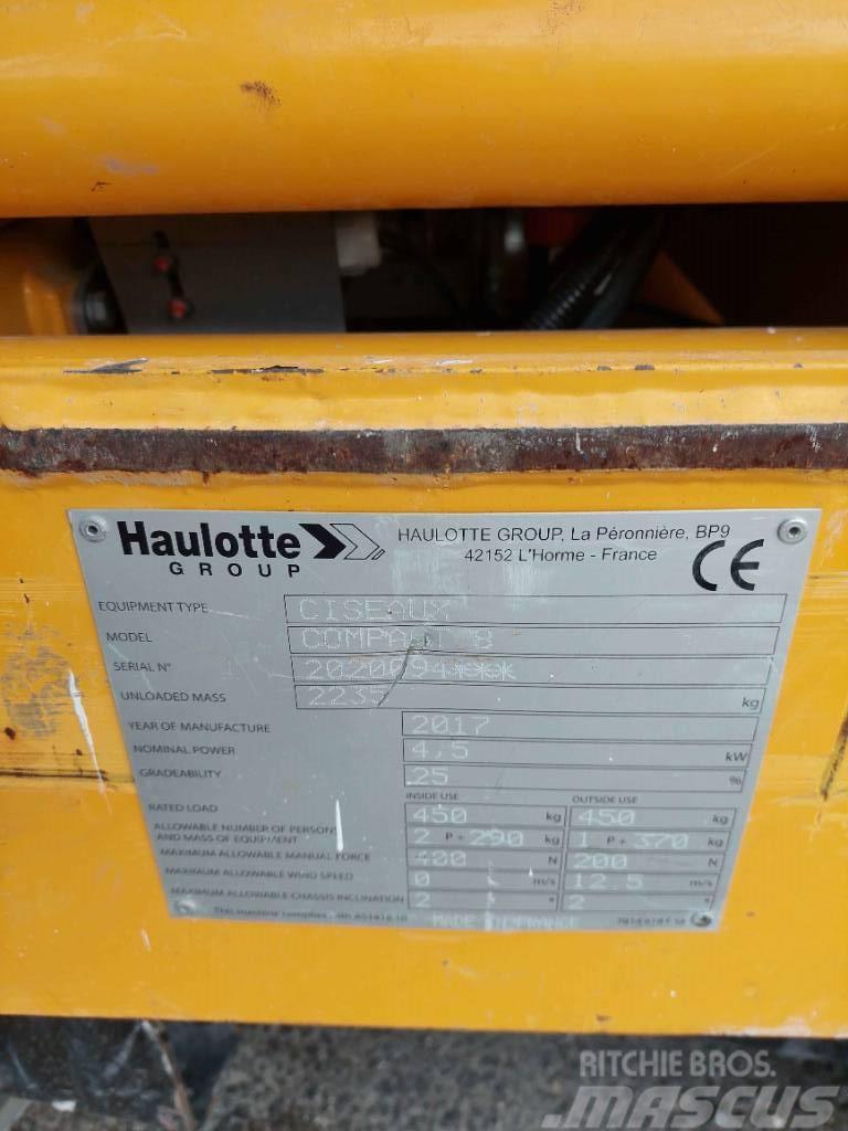 Haulotte Compact 8 Plataforma de trabajo articulada