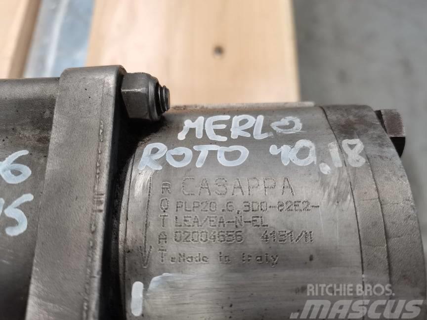Merlo 40.18 Roto {power steering pump Casappa} Hidráulicos