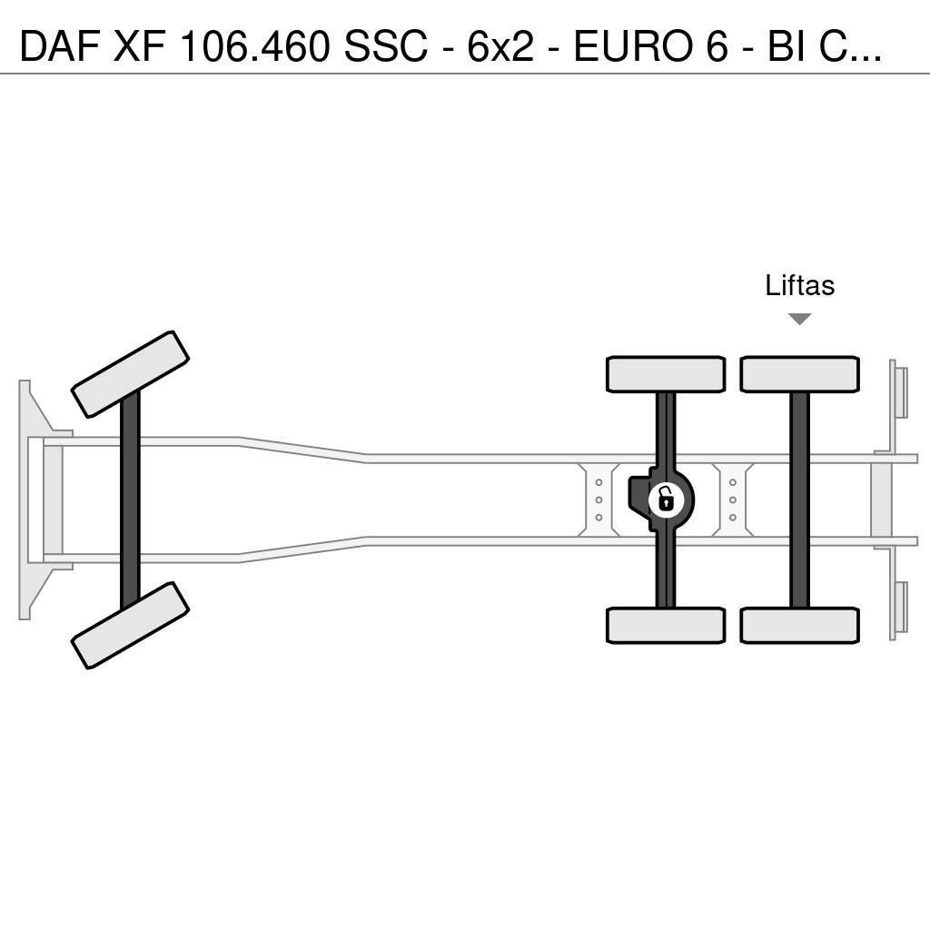 DAF XF 106.460 SSC - 6x2 - EURO 6 - BI COOL- VERY GOOD Camiones plataforma