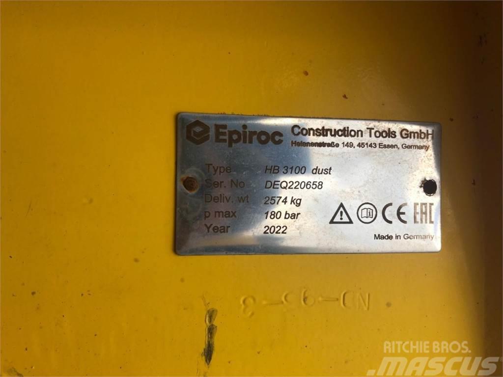 Epiroc HB3100 Dust Martillos hidráulicos