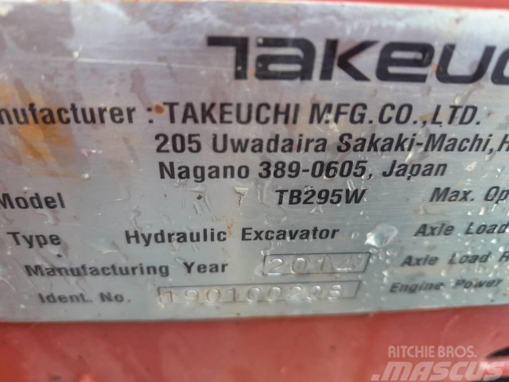 Takeuchi TB295W Excavadoras de ruedas