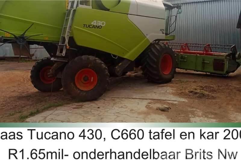 CLAAS Tucano 430 - C660 header Otros camiones