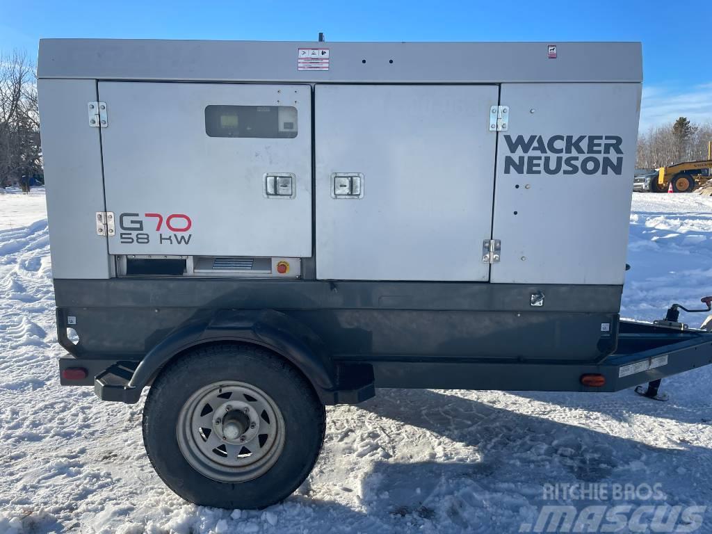 Wacker Neuson G 70 Generadores diesel