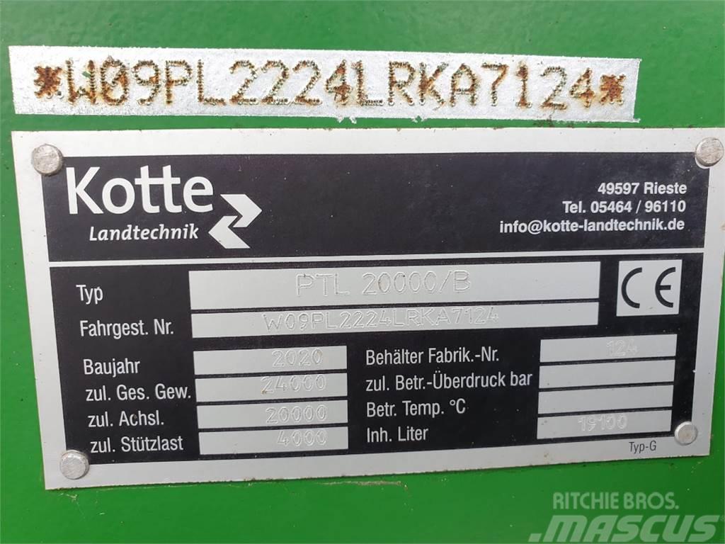 Kotte GARANT PTL 20000/B Cisternas o cubas esparcidoras de purín