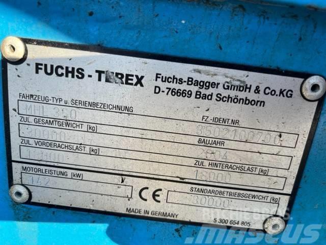 Terex Fuchs MHL350 Excavadoras de manutención