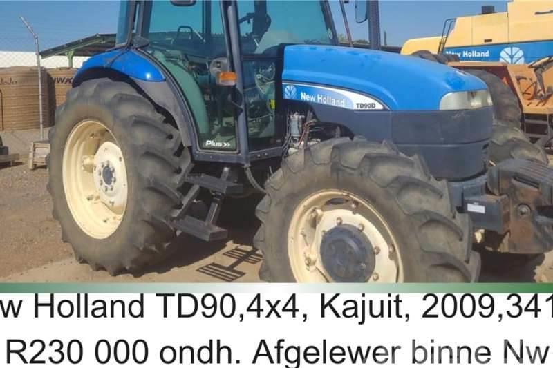 New Holland TD 90 Cab Tractores