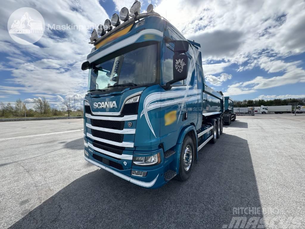 Scania R 650 Kassettekipage Camiones bañeras basculantes o volquetes