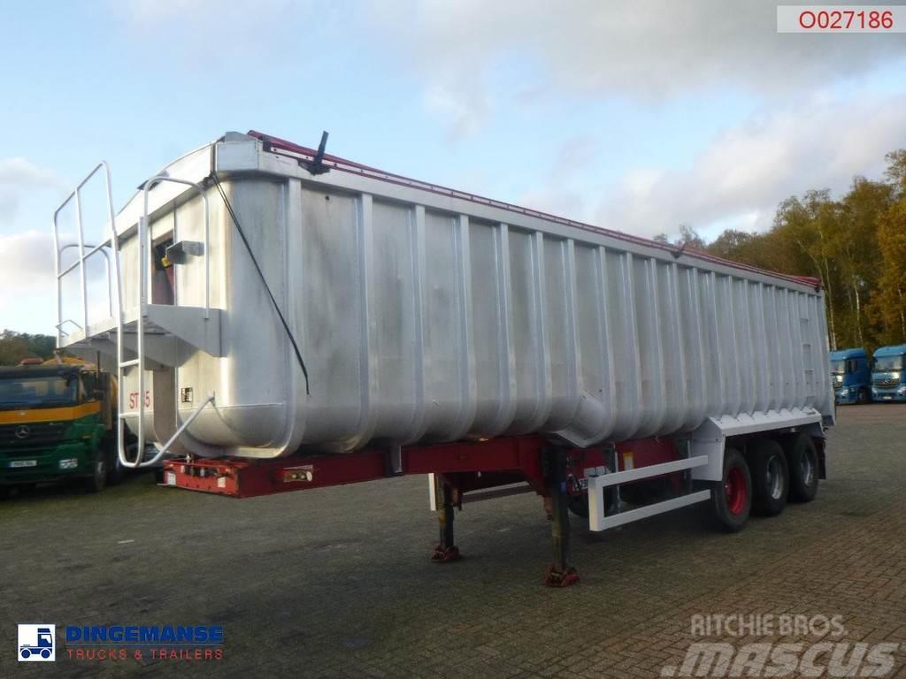 Montracon Tipper trailer alu 53.6 m3 + tarpaulin Semirremolques bañera