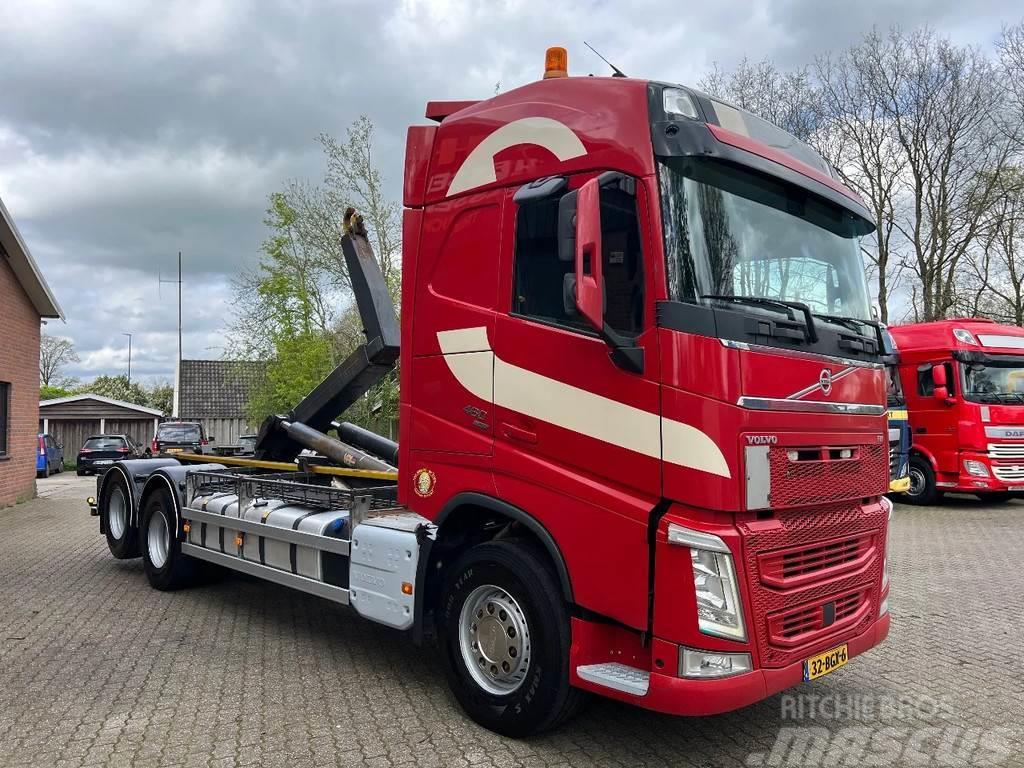 Volvo FH 500 6X2 VDL Haakarm Standairco 9T Vooras NL Tru Camiones polibrazo
