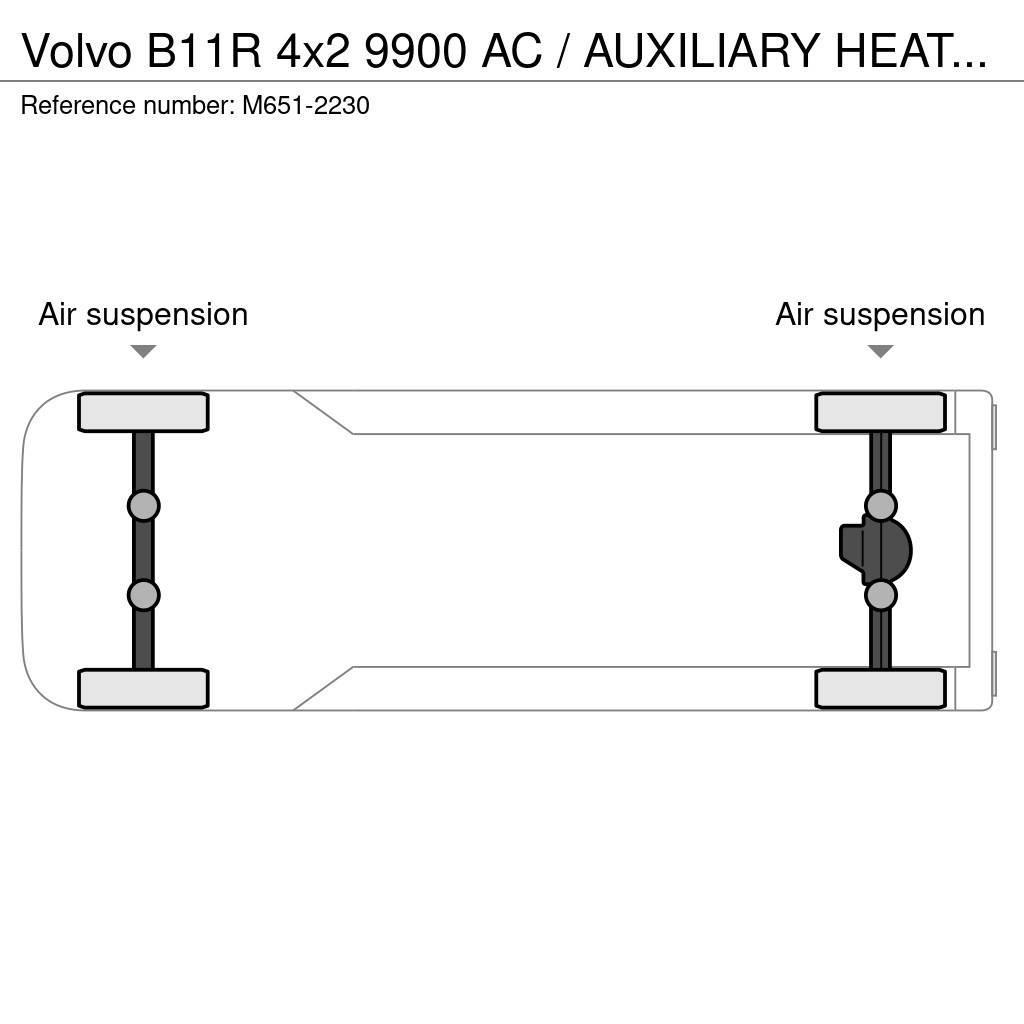 Volvo B11R 4x2 9900 AC / AUXILIARY HEATING / CD / TV / W Autobuses interurbanos