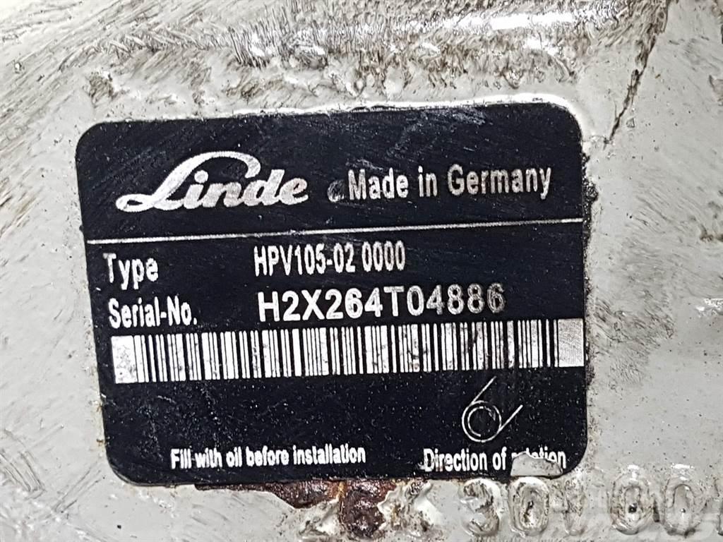 Linde HPV105-02-Drive pump/Fahrpumpe/Rijpomp Hidráulicos