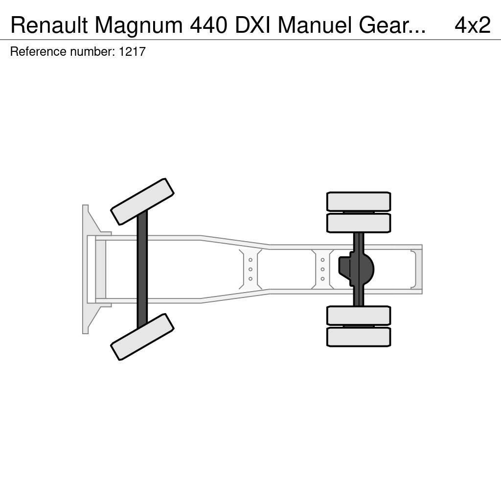 Renault Magnum 440 DXI Manuel Gearbox Airco Good Condition Cabezas tractoras
