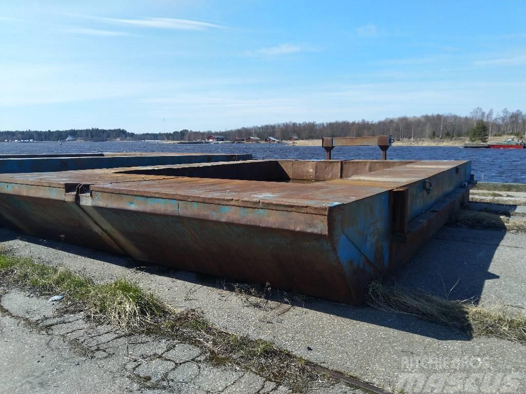  Mud barge foldable / taittuvat Barcos / barcazas de carga