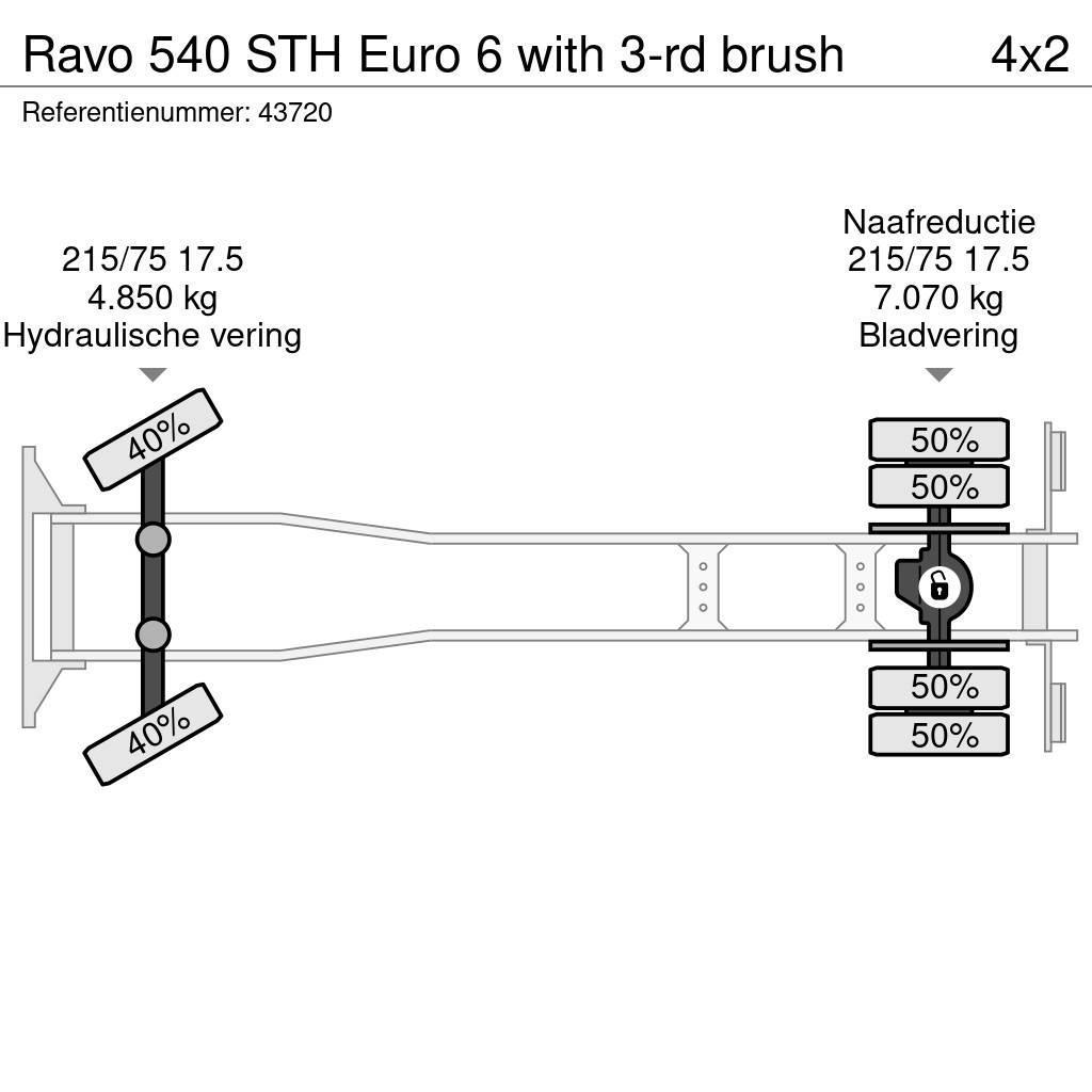 Ravo 540 STH Euro 6 with 3-rd brush Otros tipos de vehículo de asistencia