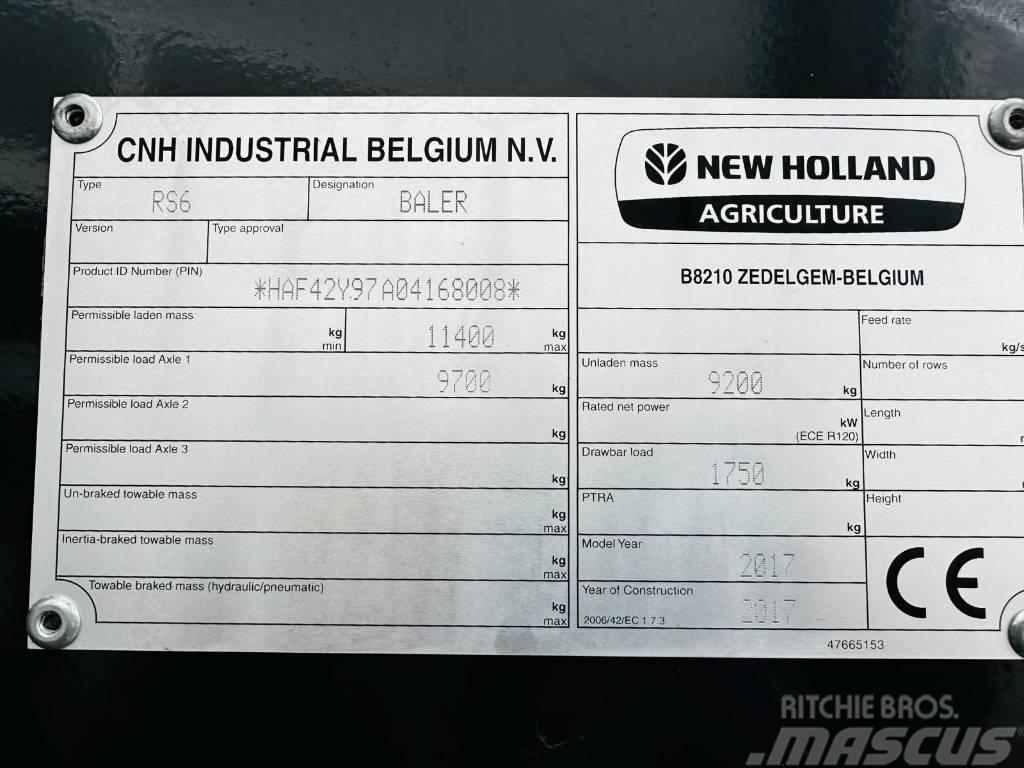 New Holland Big Baler 1270 RC + Empacadoras cuadradas