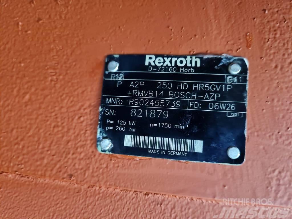 Rexroth A2P250HD HR5GV1P + RMVB14 Excavadoras especiales