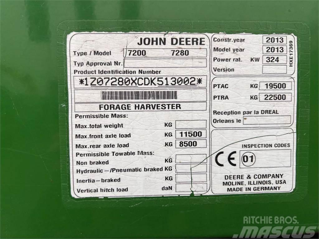 John Deere 7280 Picadoras de forraje autopropulsadas