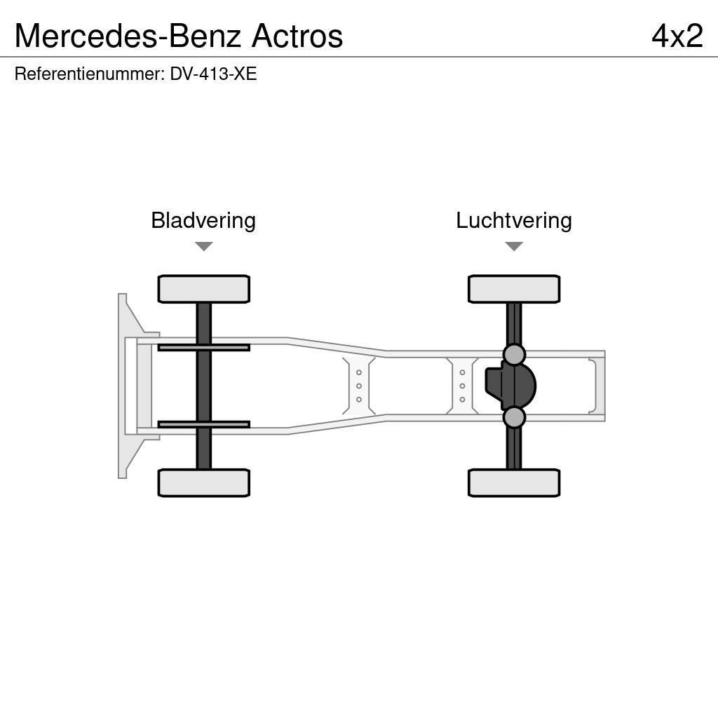 Mercedes-Benz Actros Cabezas tractoras