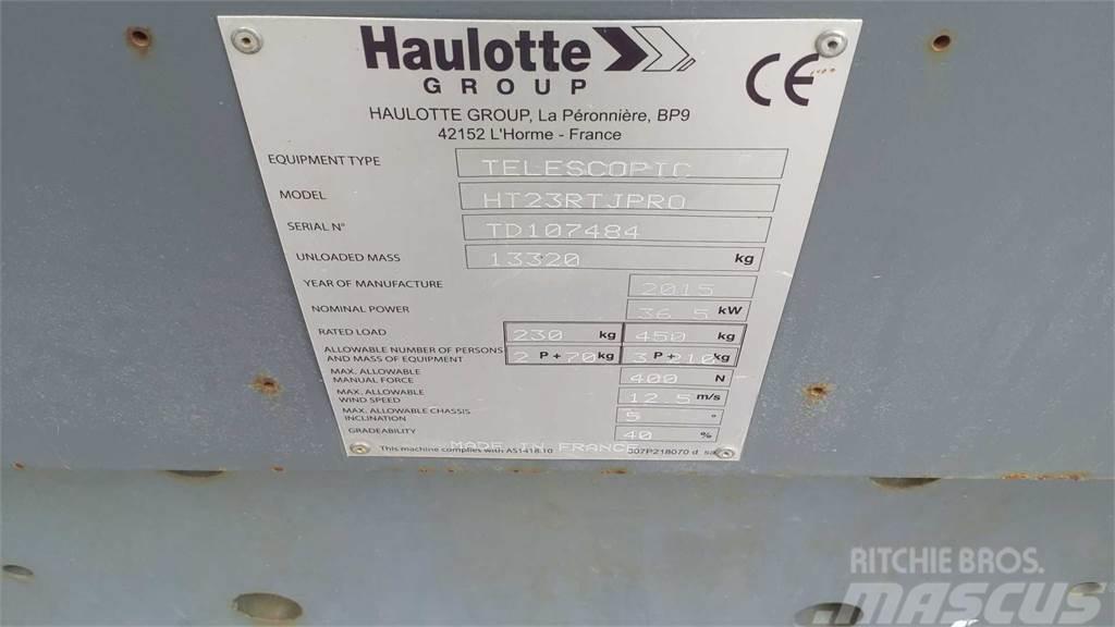 Haulotte HT23RTJ Plataformas de trabajo telescópica