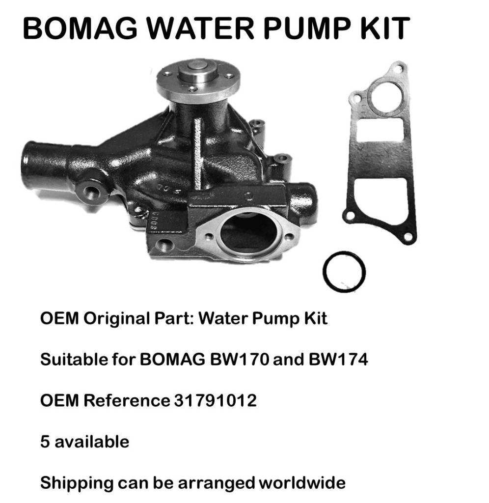 Bomag BW 170 Water Pump Hidráulicos