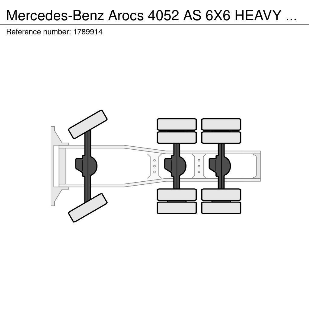 Mercedes-Benz Arocs 4052 AS 6X6 HEAVY DUTY TRACTOR NEW !!! 2X IN Cabezas tractoras