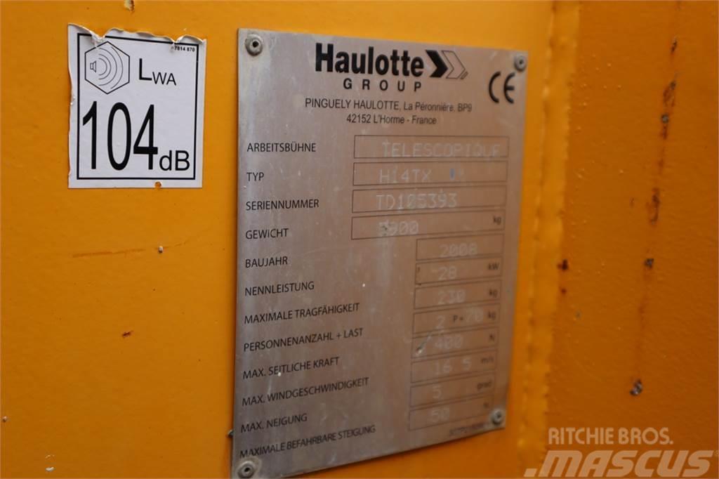 Haulotte H14TX Diesel, 4x4 Drive, 14,07m Working Height, 10 Plataformas de trabajo telescópica